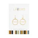 Gold Layers Earring Options
