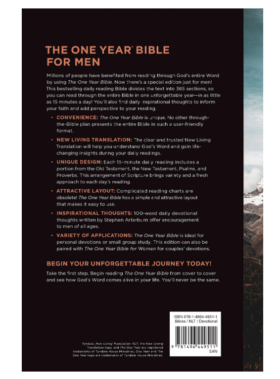 One Year Bible For Men