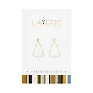 Gold Layers Earring Options