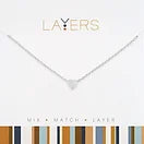 Silver Layers Necklace Options