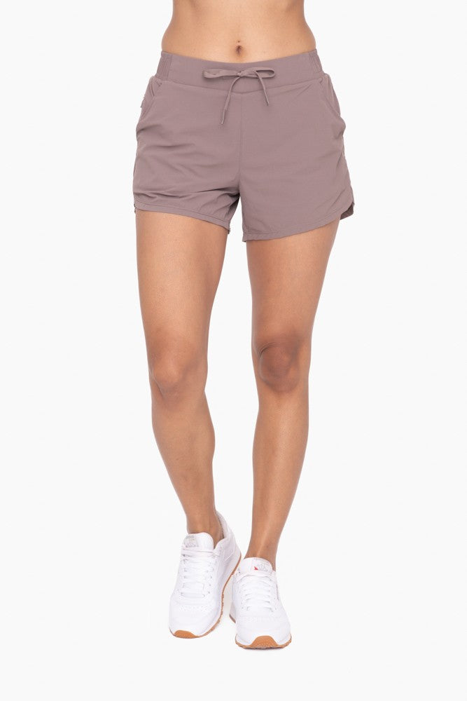 Lined Athleisure Shorts