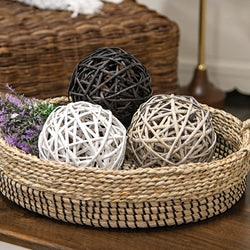 6" Farm House Colors Willow ball