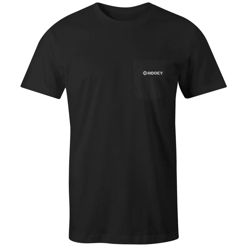 Zenith Black Crew Neck Men's T-Shirt