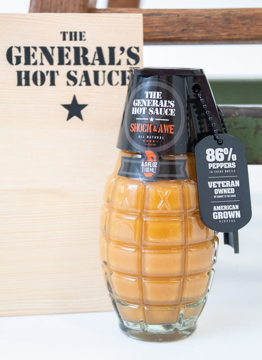 The Generals Hot Sauce- Shock & Awe