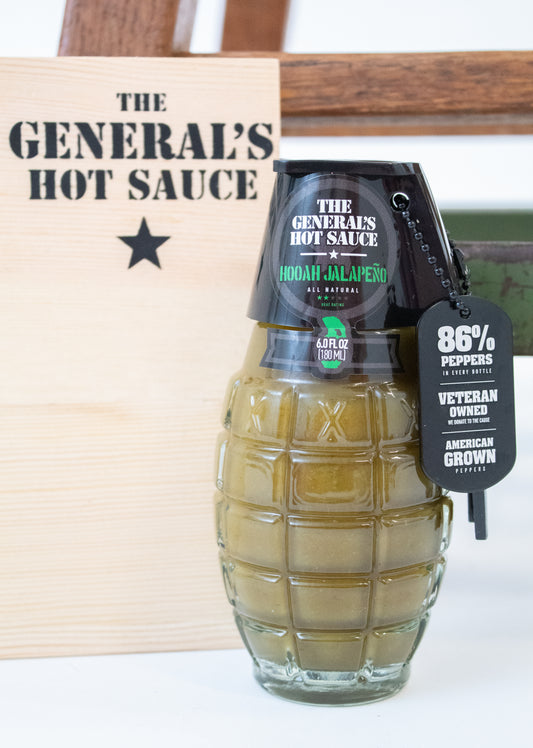 The Generals Hot Sauce- Hooah Jalapeño