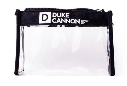 Duke Cannon Clear Travel Pouch