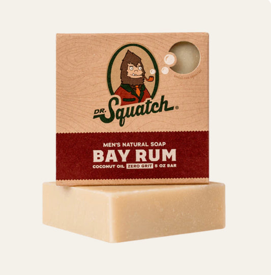Bay Rum Bar Soap Dr Squatch