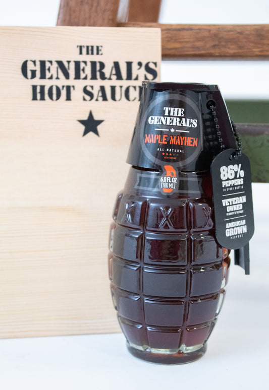The Generals Hot Sauce- Maple Mayhem