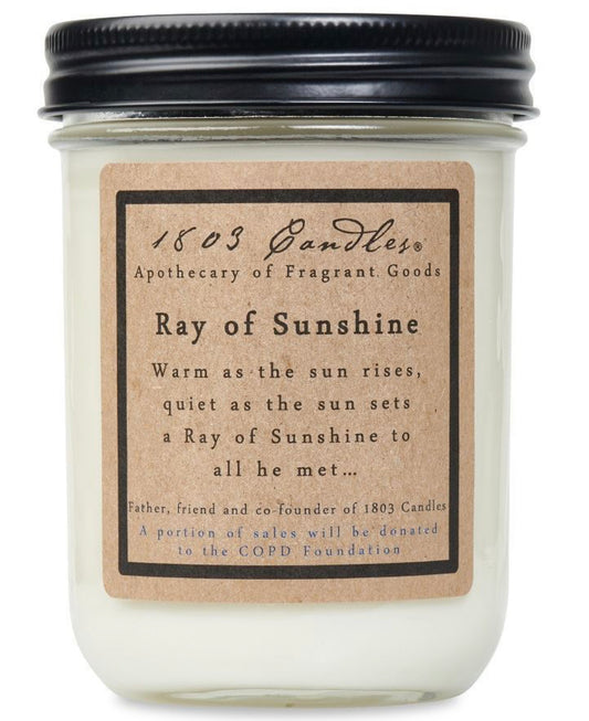 Ray Of Sunshine 1803 Candle